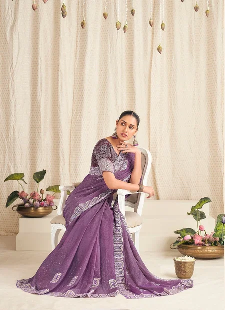 Dakshni By Rajguru Summer Chiffon Designer Saree Wholesale Shop In Surat
